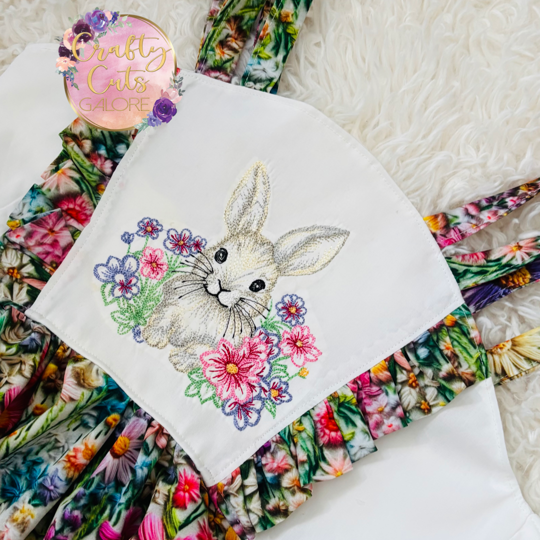 Floral Easter Bunny