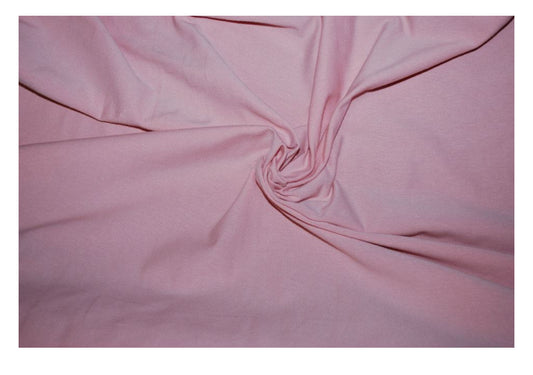 Dusty Rose Cotton Spandex Fabric